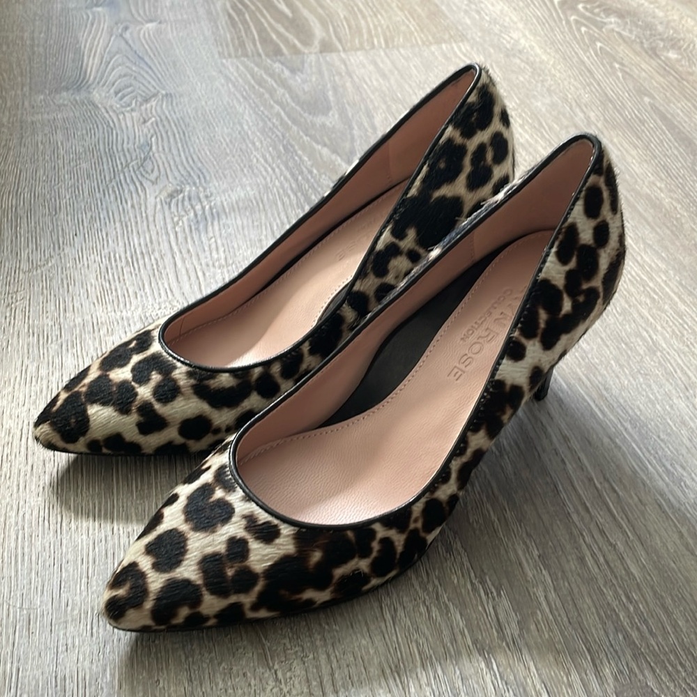 Taryn Rose Leopard Print Heels